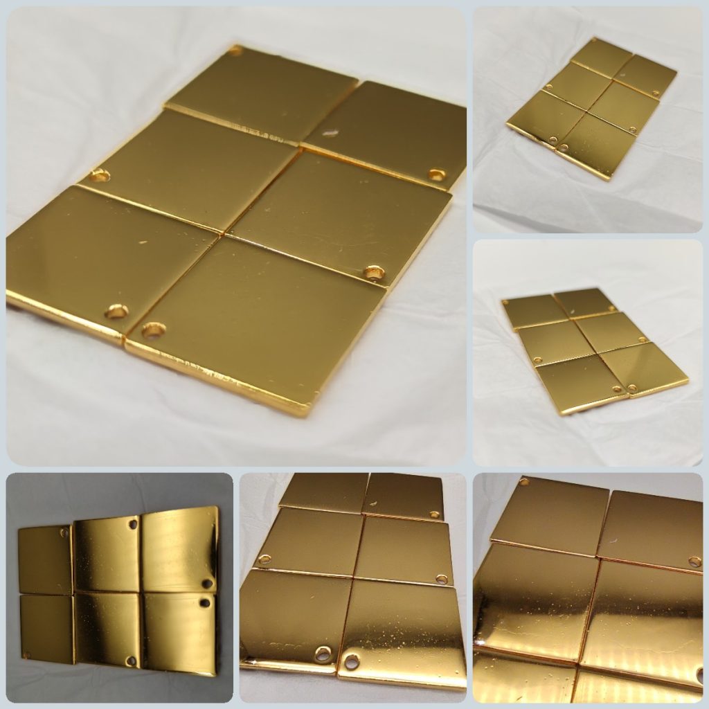 黄铜件电镀厚金（120唛，3μm）